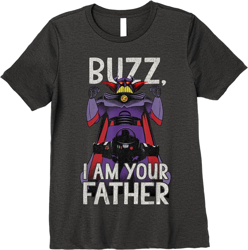 Disney Pixar Toy Story I Am Your Father Buzz T Shirts Dark Heather Disney Pixar Toy Story I Am Your Father Buzz T Shirts Dark Heather