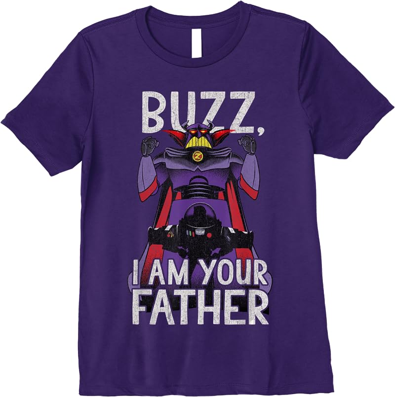 Disney Pixar Toy Story I Am Your Father Buzz T Shirts Purple Disney Pixar Toy Story I Am Your Father Buzz T Shirts Purple