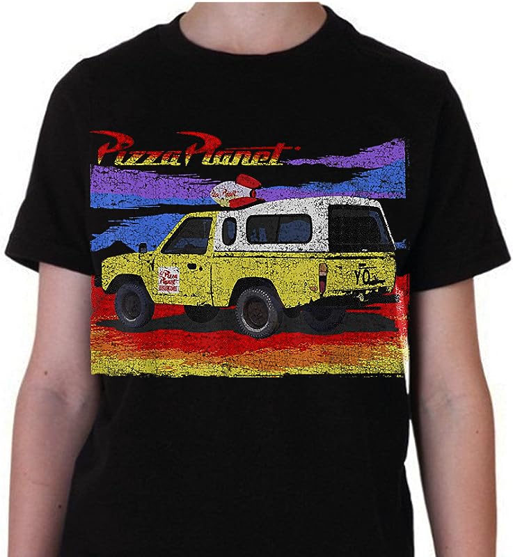 Disney Pixar Toy Story Pizza Planet Truck T-Shirts: Soft & Comfy for Kids & Adults Disney Pixar Toy Story Pizza Planet Truck T-Shirts: Soft & Comfy for Kids & Adults