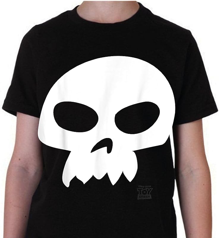 Disney Pixar Toy Story Sid Skull Costume Halloween T-Shirt – Perfect for Trick-or-Treat!
