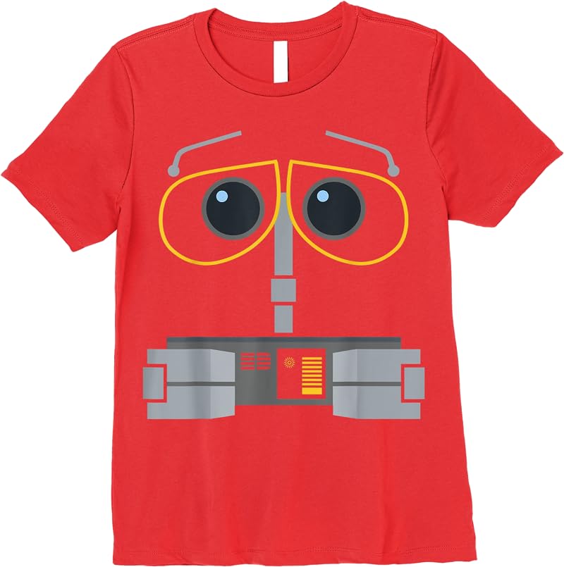 Disney Pixar Wall-e Big Face T Shirts Red