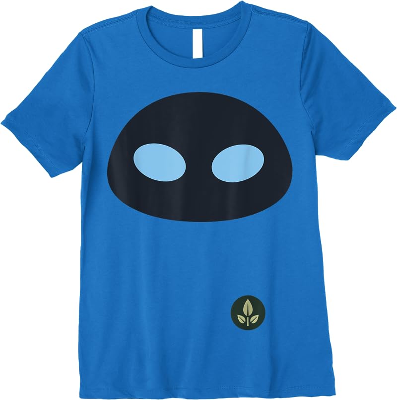 Disney Pixar Wall-e Eve Face Halloween T Shirts Royal Blue