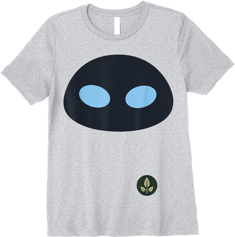 Disney Pixar Wall-e Eve Face Halloween T Shirts Sport Grey