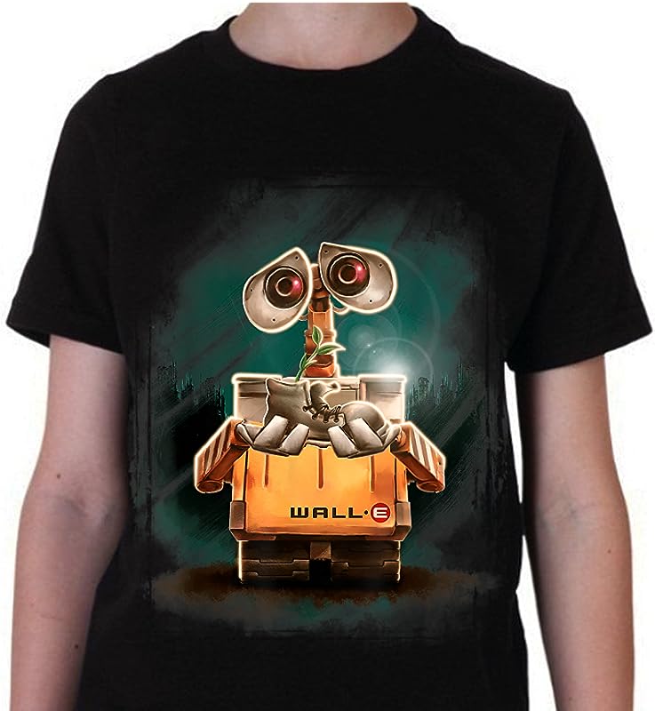 Disney Pixar Wall-e Plant Graphic T Shirt – Night Look for Kids & Adults