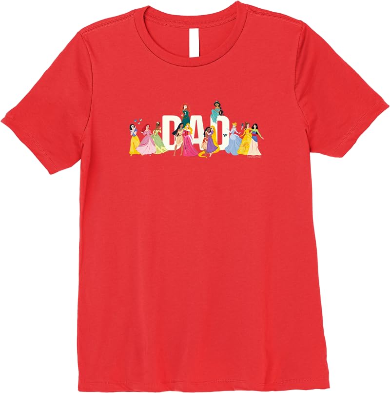 Disney Princess Squad Dad Family Trip Vacation Reunion T Shirts Red Disney Princess Squad Dad Family Trip Vacation Reunion T Shirts Red