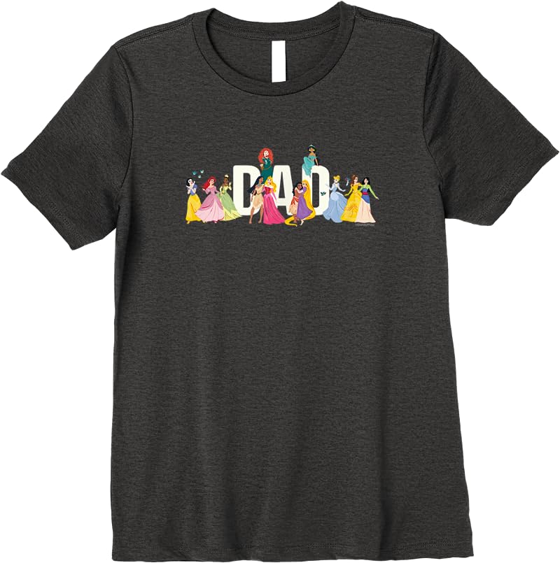 Disney Princess Squad Dad Family Trip Vacation Reunion T Shirts Dark Heather Disney Princess Squad Dad Family Trip Vacation Reunion T Shirts Dark Heather