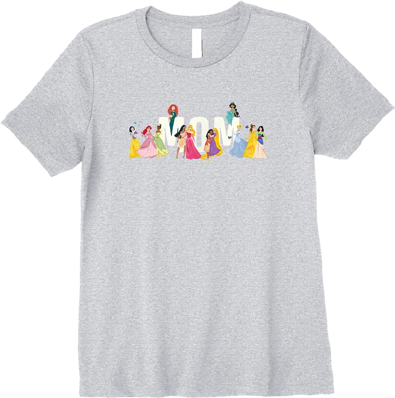 Disney Princess Squad Mom Family Trip Vacation Reunion T Shirts Sport Grey Disney Princess Squad Mom Family Trip Vacation Reunion T Shirts Sport Grey
