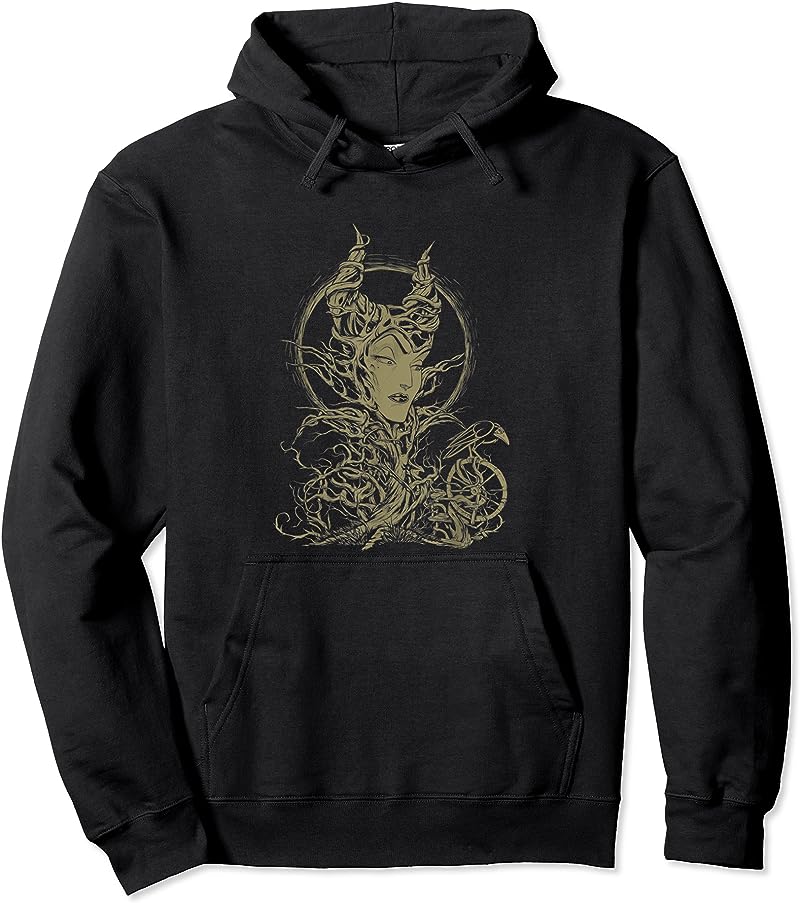 Disney Sleeping Beauty Maleficent T-Shirt with Crow Branches Design