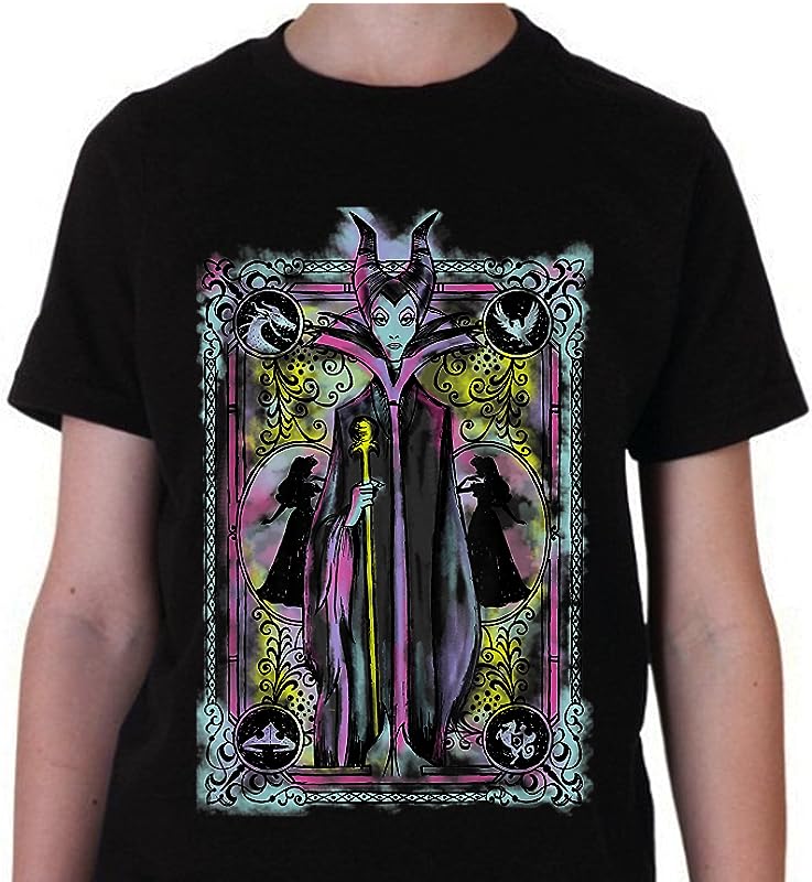 Disney Sleepy Beauty Watercolors Card Maleficent T-Shirts: Soft Comfort & Stylish Design for All Ages Disney Sleepy Beauty Watercolors Card Maleficent T-Shirts: Soft Comfort & Stylish Design for All Ages