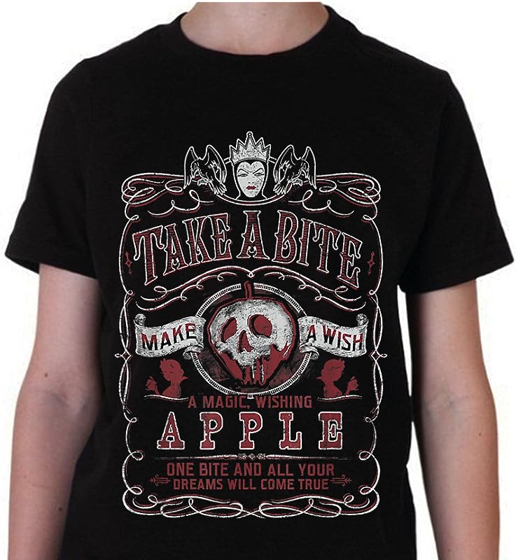 Disney Snow White “Take A Bite” Vintage Poster T-Shirt – Unique Gift Idea for Fans