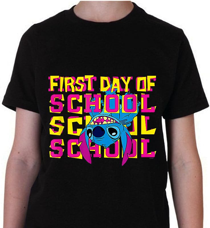 Disney Stitch Neon First Day of School T-Shirts – Perfect for Back to School! Disney Stitch Neon First Day of School T-Shirts – Perfect for Back to School!