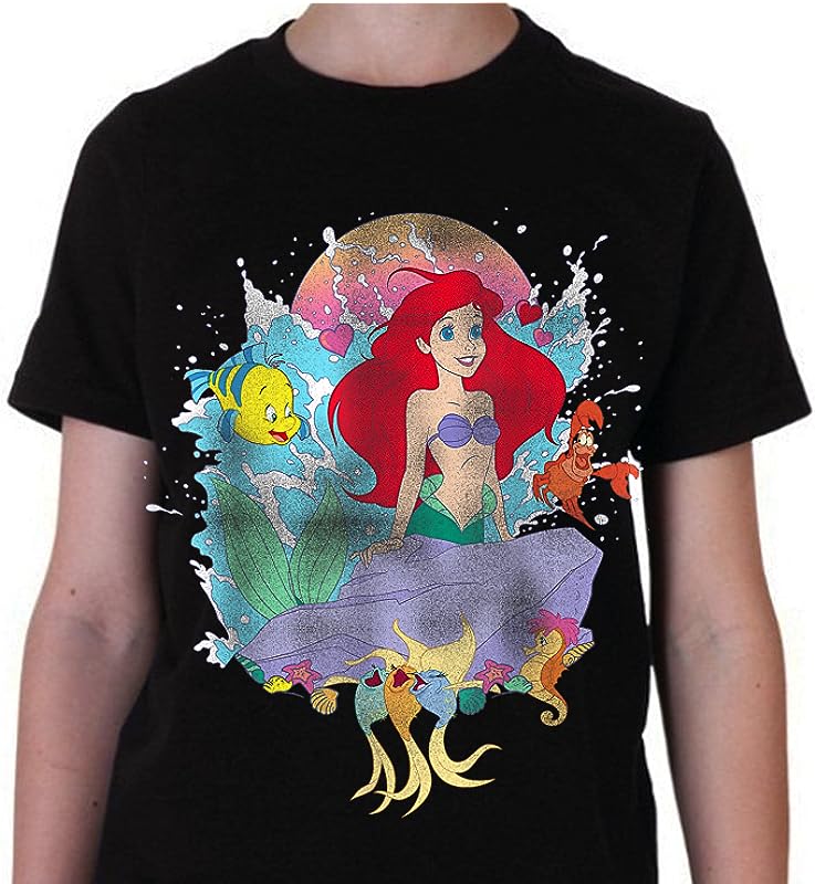 Disney Little Mermaid Ariel “Splash” T-Shirts – Perfect for Any Fan! Disney Little Mermaid Ariel “Splash” T-Shirts – Perfect for Any Fan!