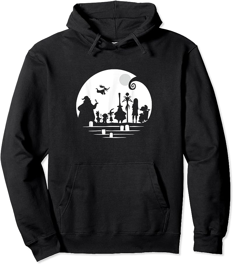Disney Nightmare Before Christmas Character Silhouette T-Shirts – Perfect Gift Idea for Fans! Disney Nightmare Before Christmas Character Silhouette T-Shirts – Perfect Gift Idea for Fans!