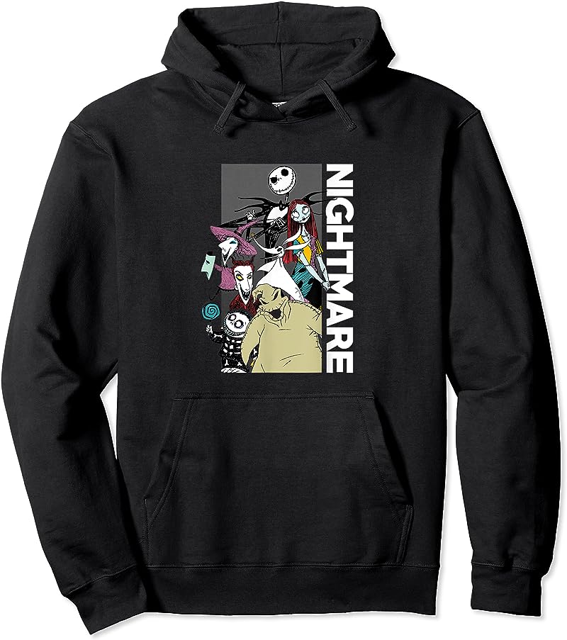 Disney Nightmare Before Christmas Group Shot Poster T-Shirt – Official Merchandise