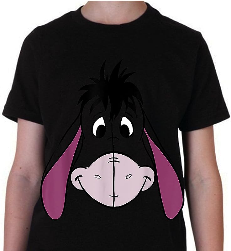 Disney Winnie The Pooh Eeyore T-Shirts – Large Face Design – Perfect Gift Idea! Disney Winnie The Pooh Eeyore T-Shirts – Large Face Design – Perfect Gift Idea!