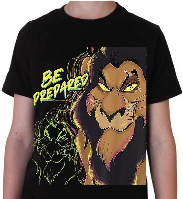 Disney Lion King Scar Be Prepared Villains Halloween T-Shirt – Perfect Gift Idea! Disney Lion King Scar Be Prepared Villains Halloween T-Shirt – Perfect Gift Idea!