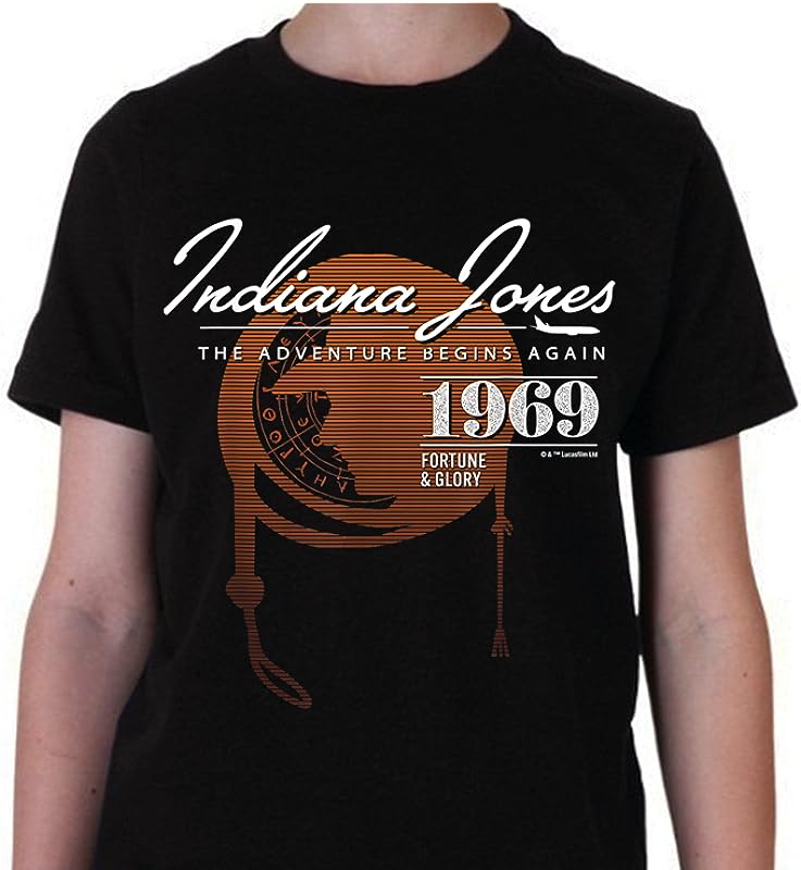 Lucasfilm Indiana Jones “Dial of Destiny” 1969 T-Shirt: Retro Style & Comfort Lucasfilm Indiana Jones “Dial of Destiny” 1969 T-Shirt: Retro Style & Comfort