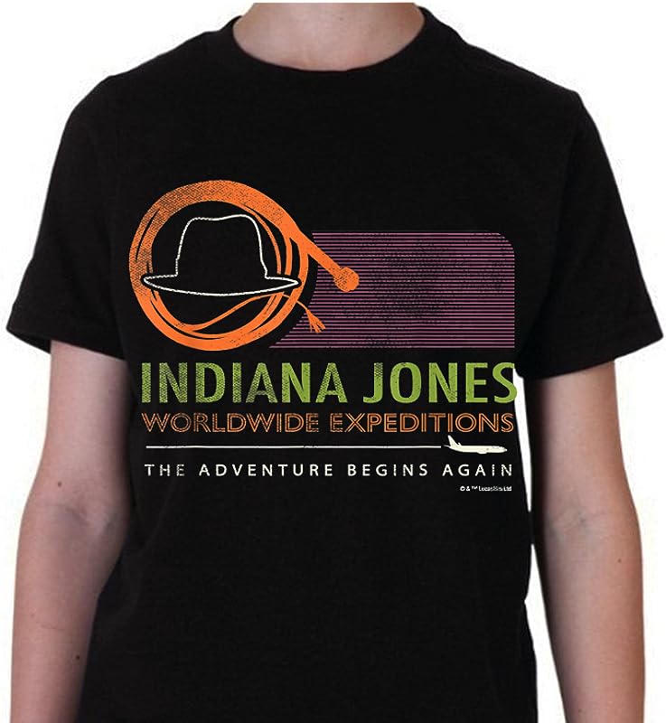 Lucasfilm Indiana Jones Dial Of Destiny Expeditions T-Shirts: Adventure Awaits! Lucasfilm Indiana Jones Dial Of Destiny Expeditions T-Shirts: Adventure Awaits!