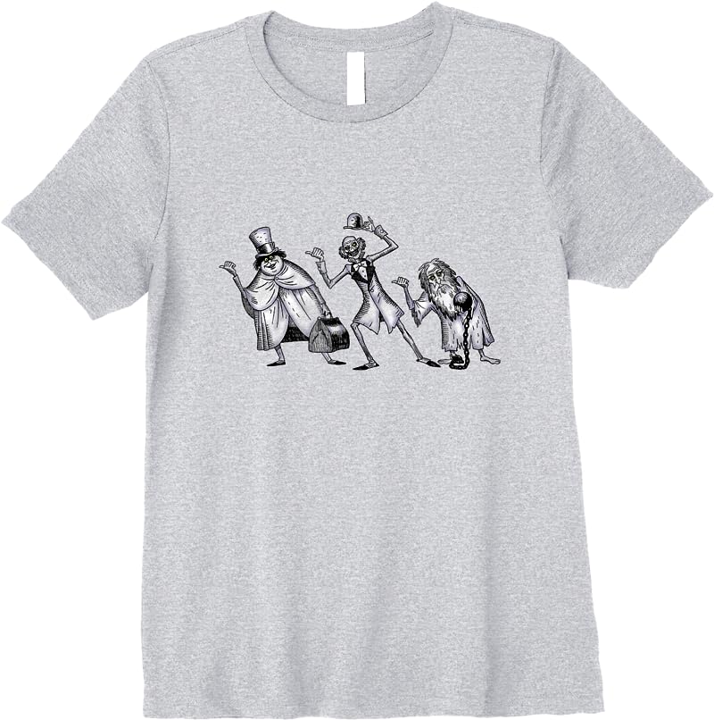 The Haunted Mansion The Hitchhiking Ghosts Asking For A Lift T Shirts Sport Grey The Haunted Mansion The Hitchhiking Ghosts Asking For A Lift T Shirts Sport Grey