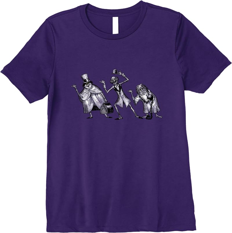 The Haunted Mansion The Hitchhiking Ghosts Asking For A Lift T Shirts Purple The Haunted Mansion The Hitchhiking Ghosts Asking For A Lift T Shirts Purple