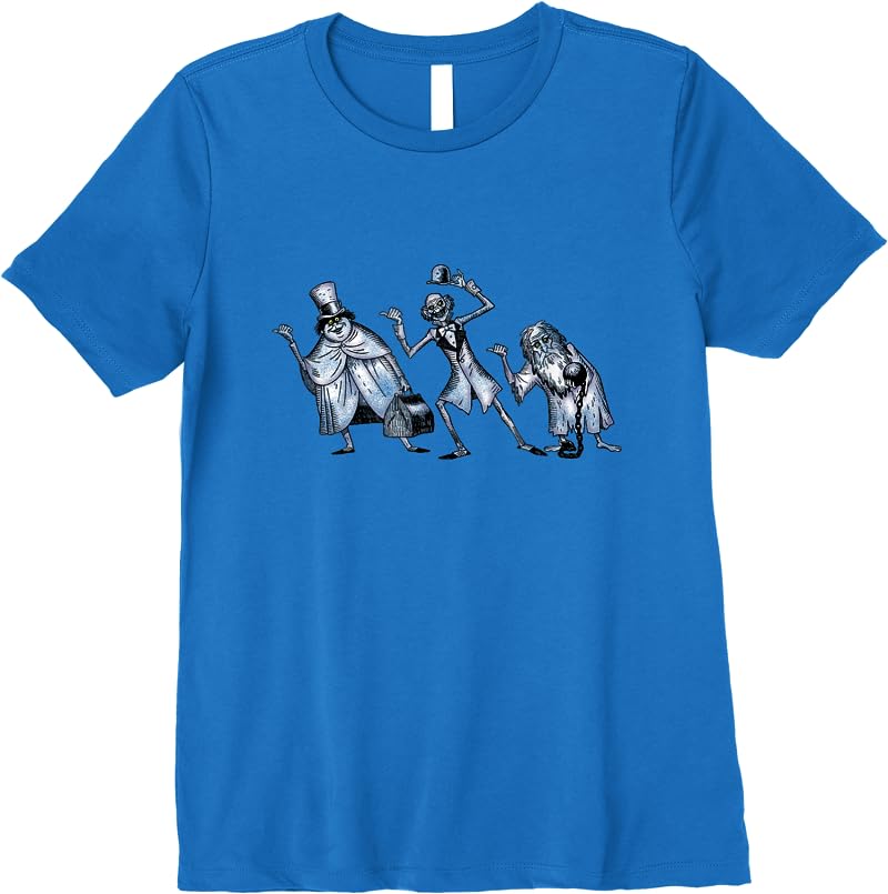 The Haunted Mansion The Hitchhiking Ghosts Asking For A Lift T Shirts Royal Blue The Haunted Mansion The Hitchhiking Ghosts Asking For A Lift T Shirts Royal Blue
