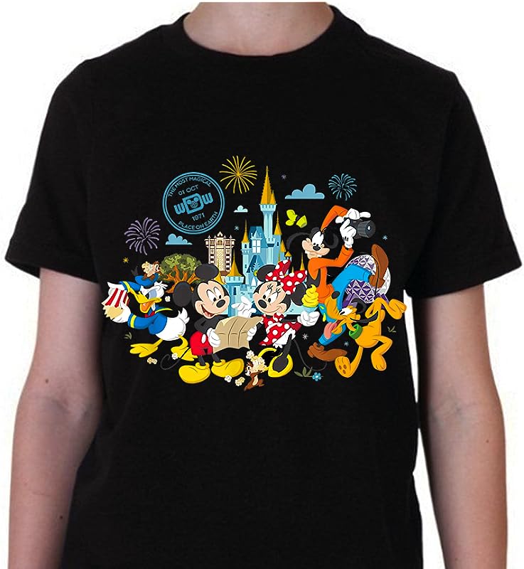 Celebrate Walt Disney World’s 50th Anniversary with Mickey & Friends T-Shirts! Celebrate Walt Disney World’s 50th Anniversary with Mickey & Friends T-Shirts!