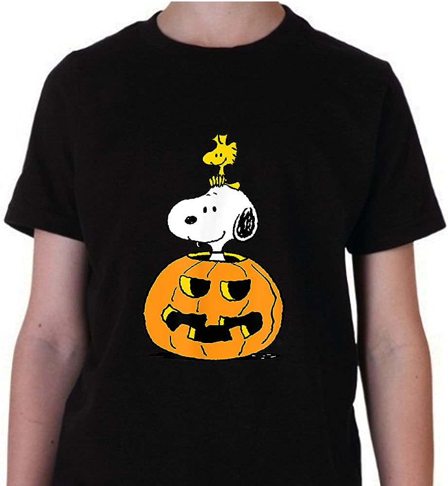 Halloween Snoopy & Woodstock Pumpkin T-Shirts – Peanuts Fans Must-Have! Halloween Snoopy & Woodstock Pumpkin T-Shirts – Peanuts Fans Must-Have!