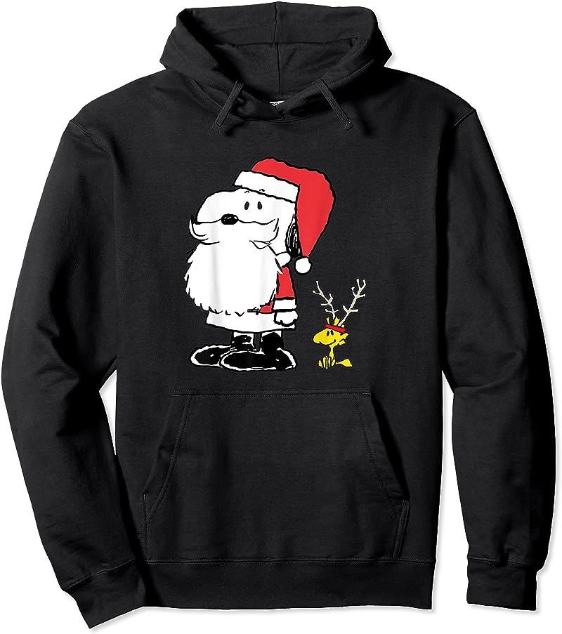 Men’s Holiday Snoopy & Woodstock Santa Antlers Short Sleeve T-Shirts – Perfect Gift Idea! Men’s Holiday Snoopy & Woodstock Santa Antlers Short Sleeve T-Shirts – Perfect Gift Idea!