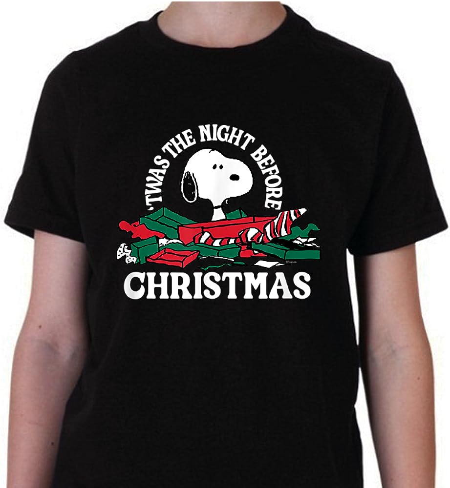 Snoopy Night Before Christmas T-Shirts: Peanuts Fans Ready for Holiday Fun! Snoopy Night Before Christmas T-Shirts: Peanuts Fans Ready for Holiday Fun!